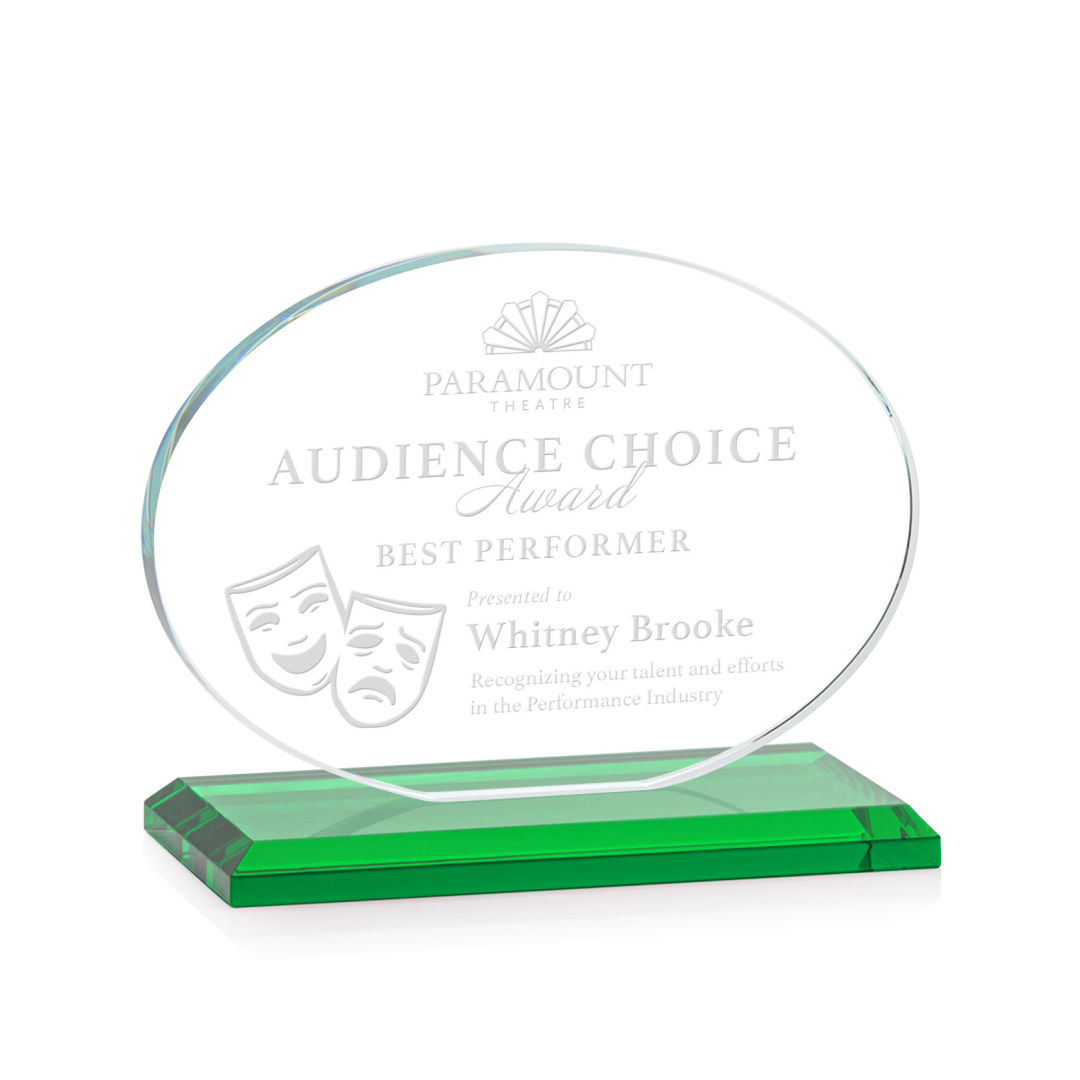 Austin Award (Horiz) - Green 10
