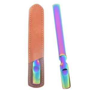 Nail File With Durable Leather Case 10