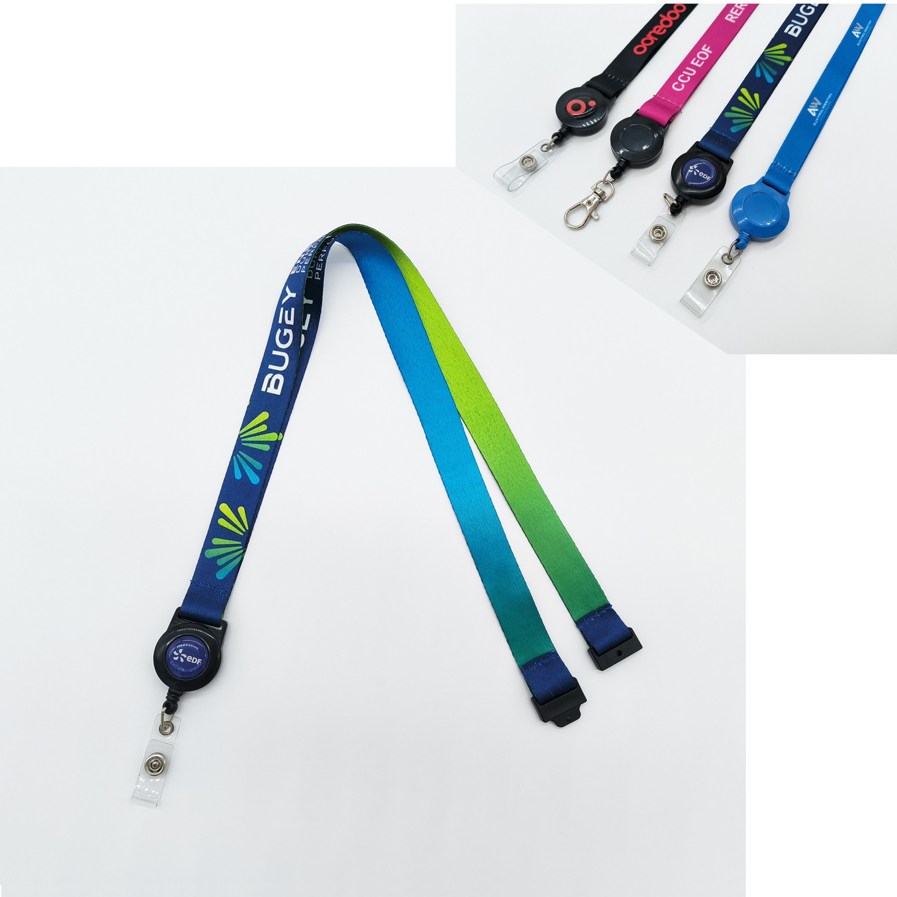 Customized Pull-up Buckle Lanyards