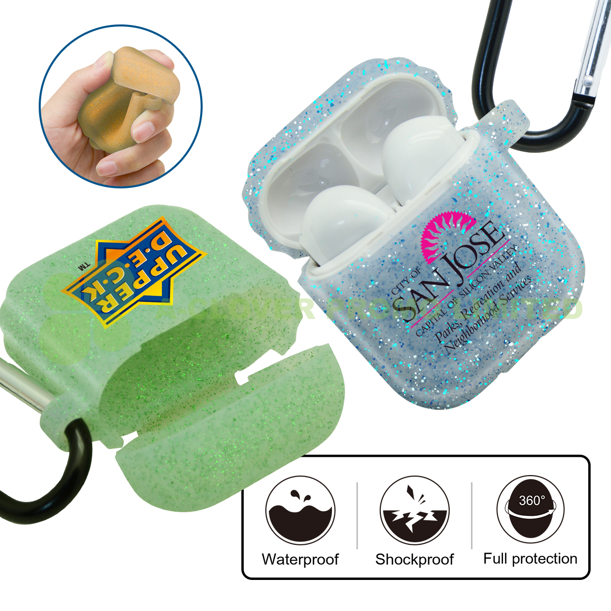 Sparkling Airpods Case 2