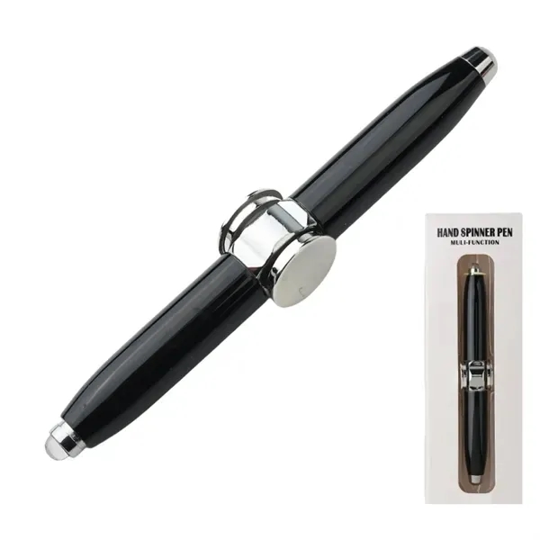 LED Light-Up Spinning Fingertip Pen - Cool Design 8