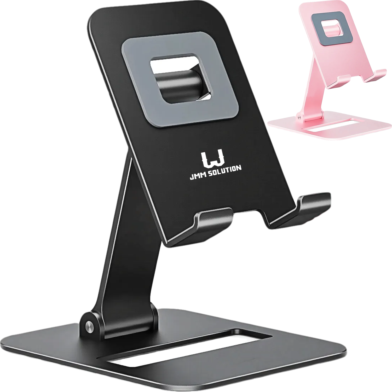 Metal Dual Folding Adjustable Phone Stand 2