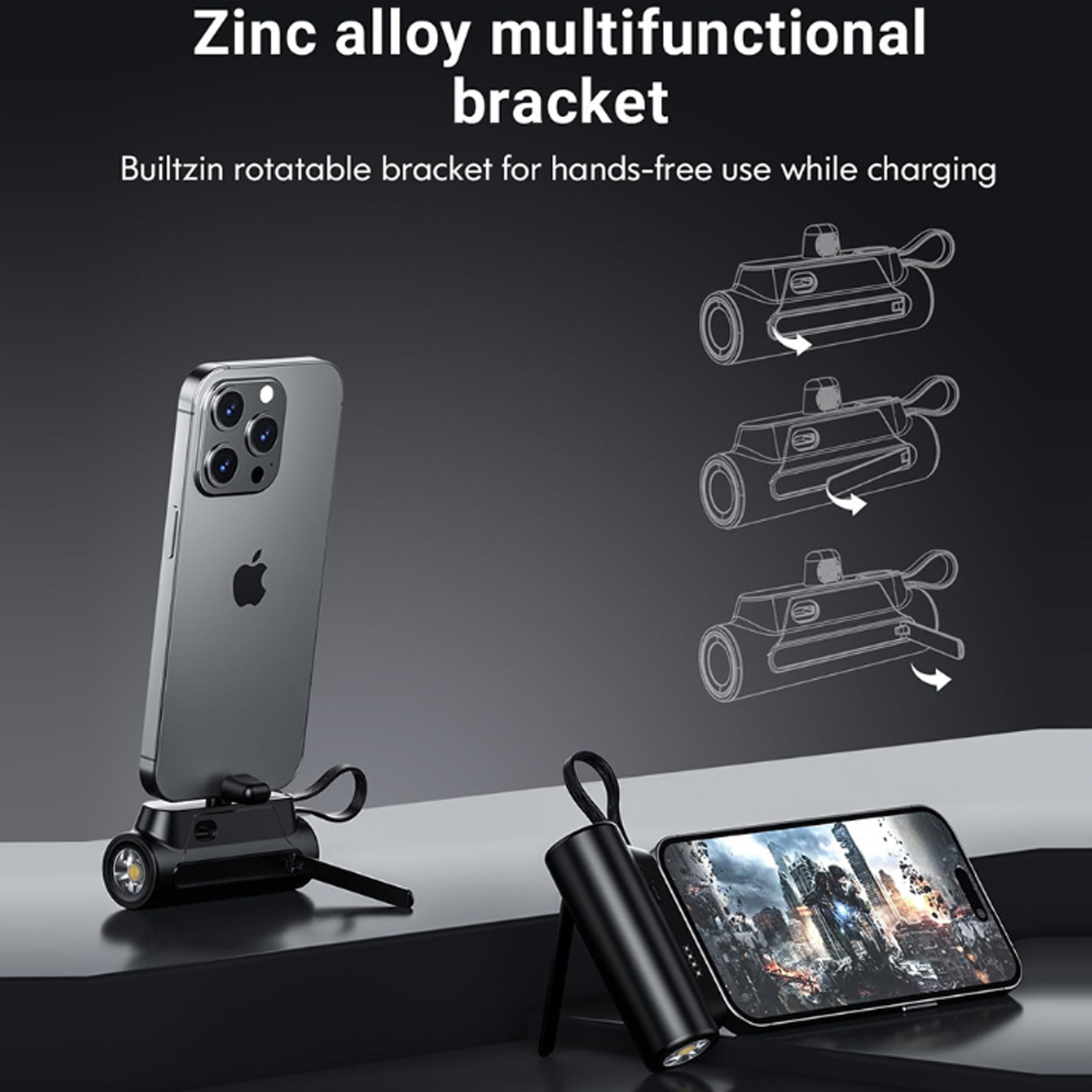 Cross-Border Rear-End Capsule Charging Bank 2