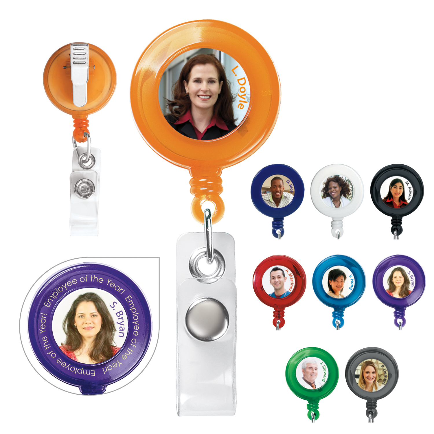 Good Value™ Retractable Badge Holder 2