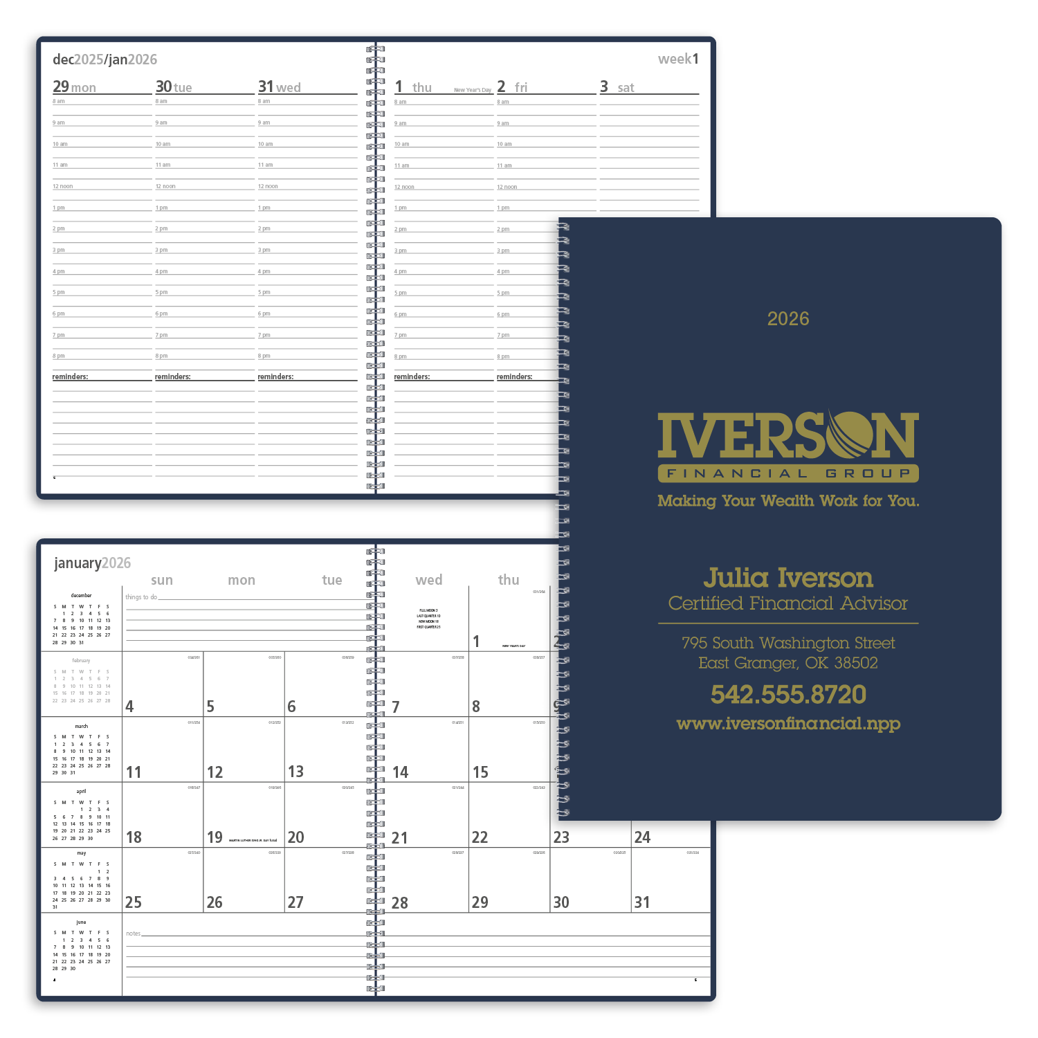 Triumph® Calendars Monthly & Weekly Planner 88