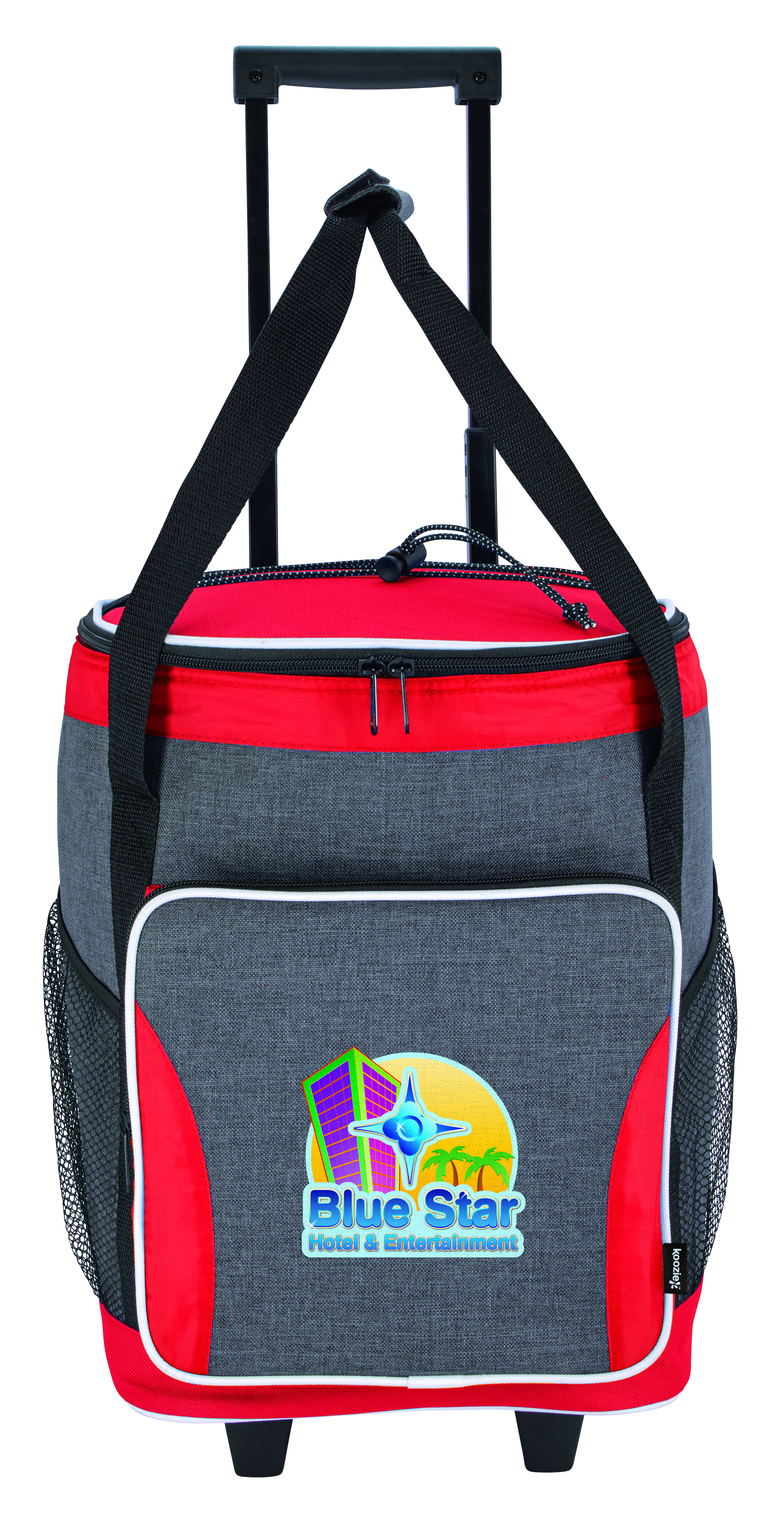 Two-Tone Tailgate Rolling Cooler