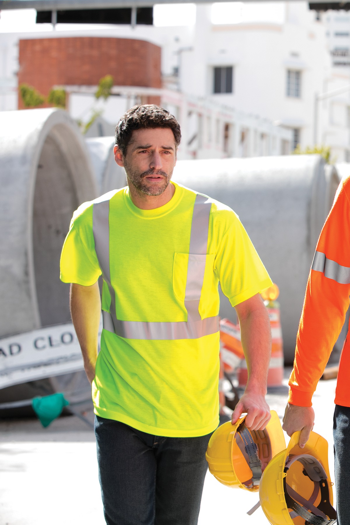 CornerStone - ANSI 107 Class 2 Safety T-Shirt. CS401 3