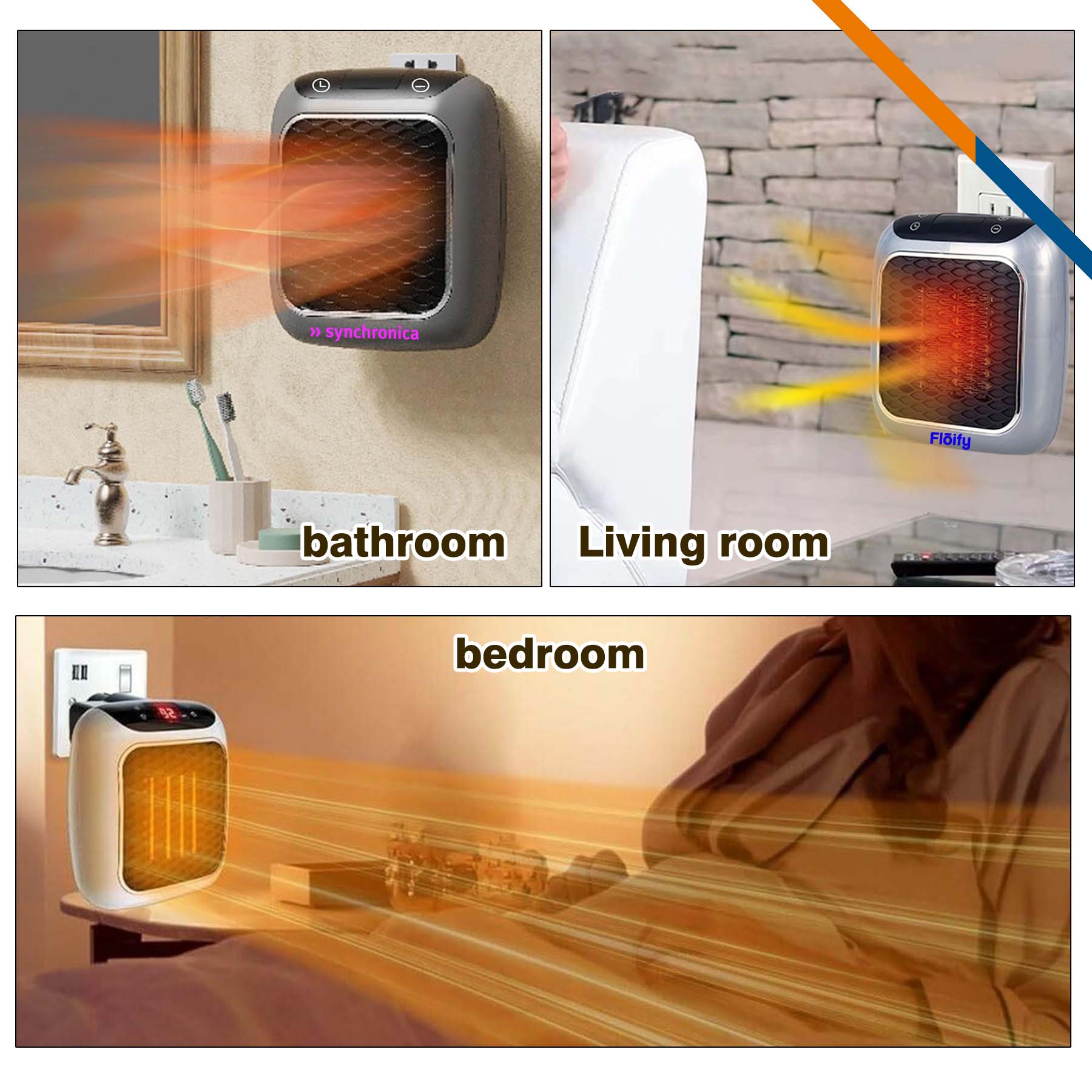 Gravin Wall Outlet Electric Heater 6