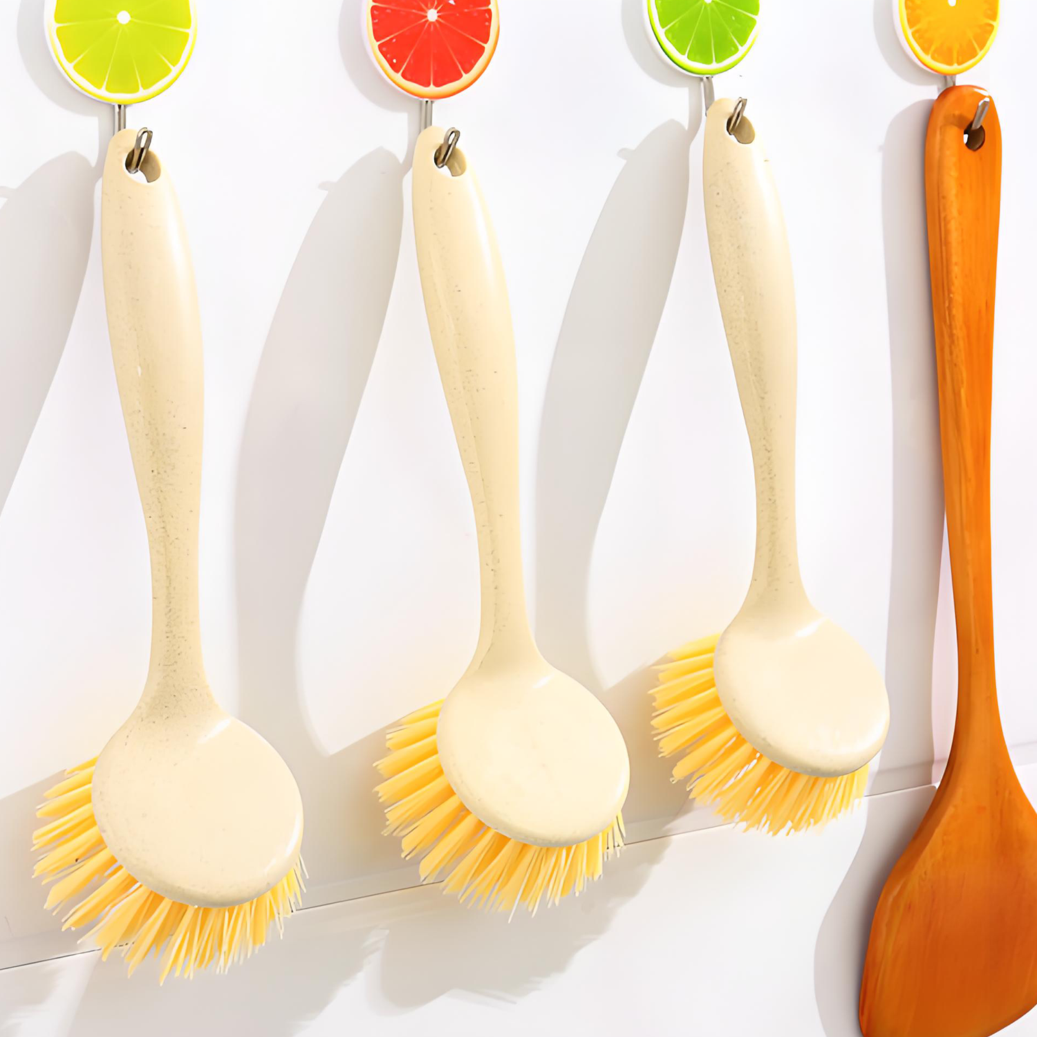 Hanging Sink Hob Long Handle Dirt Cleaning Brush 6