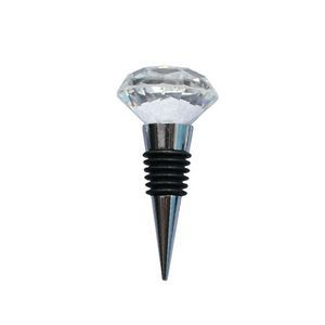 Stylish Diamond Ball Shaped Wine Cork Bottle Stopper 7