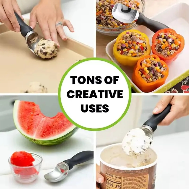 Deluxe Ice Cream Scoop With Lid Opener 5