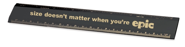 8" Desk Ruler 10