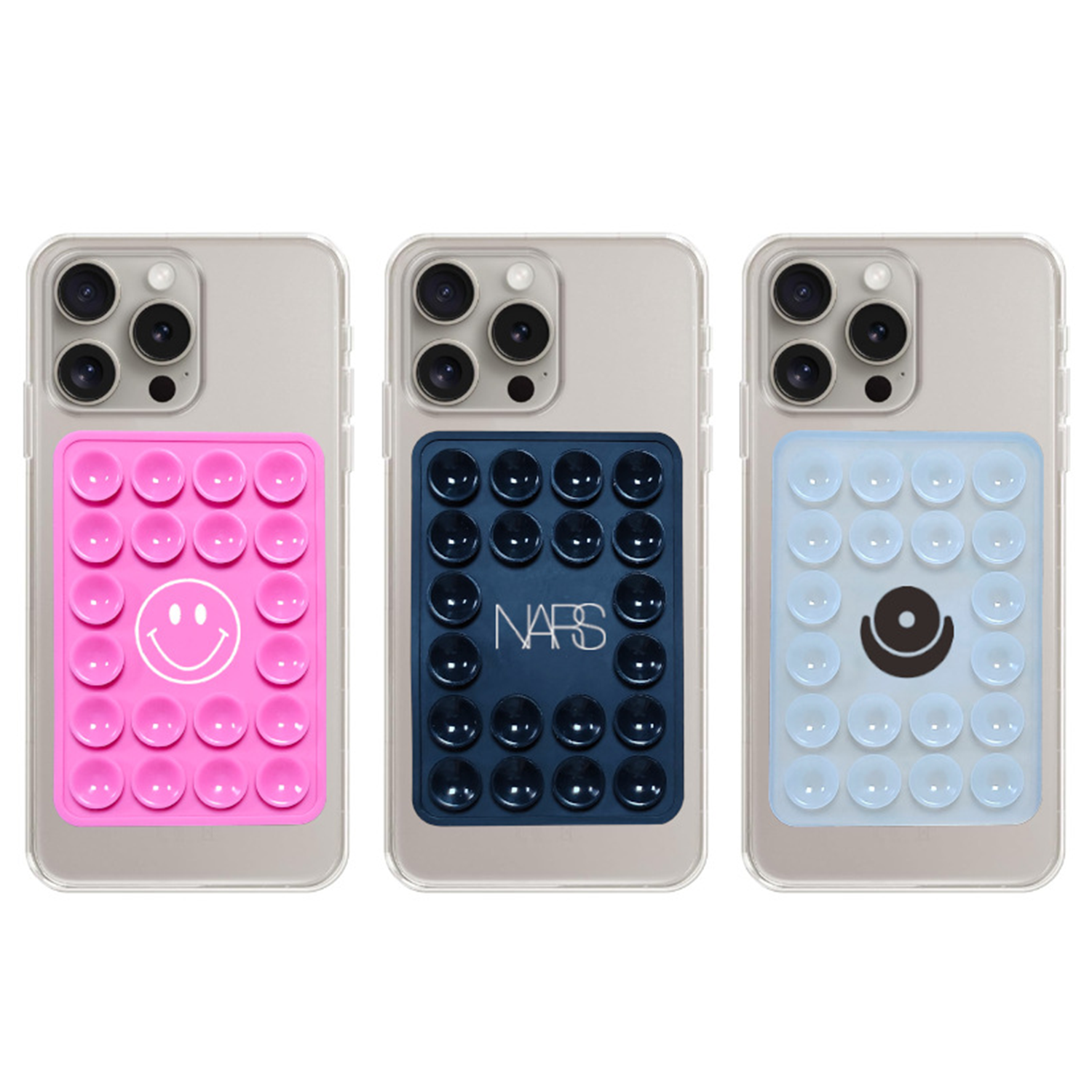 Silicone Sucker Suction Phone Case Mount 2