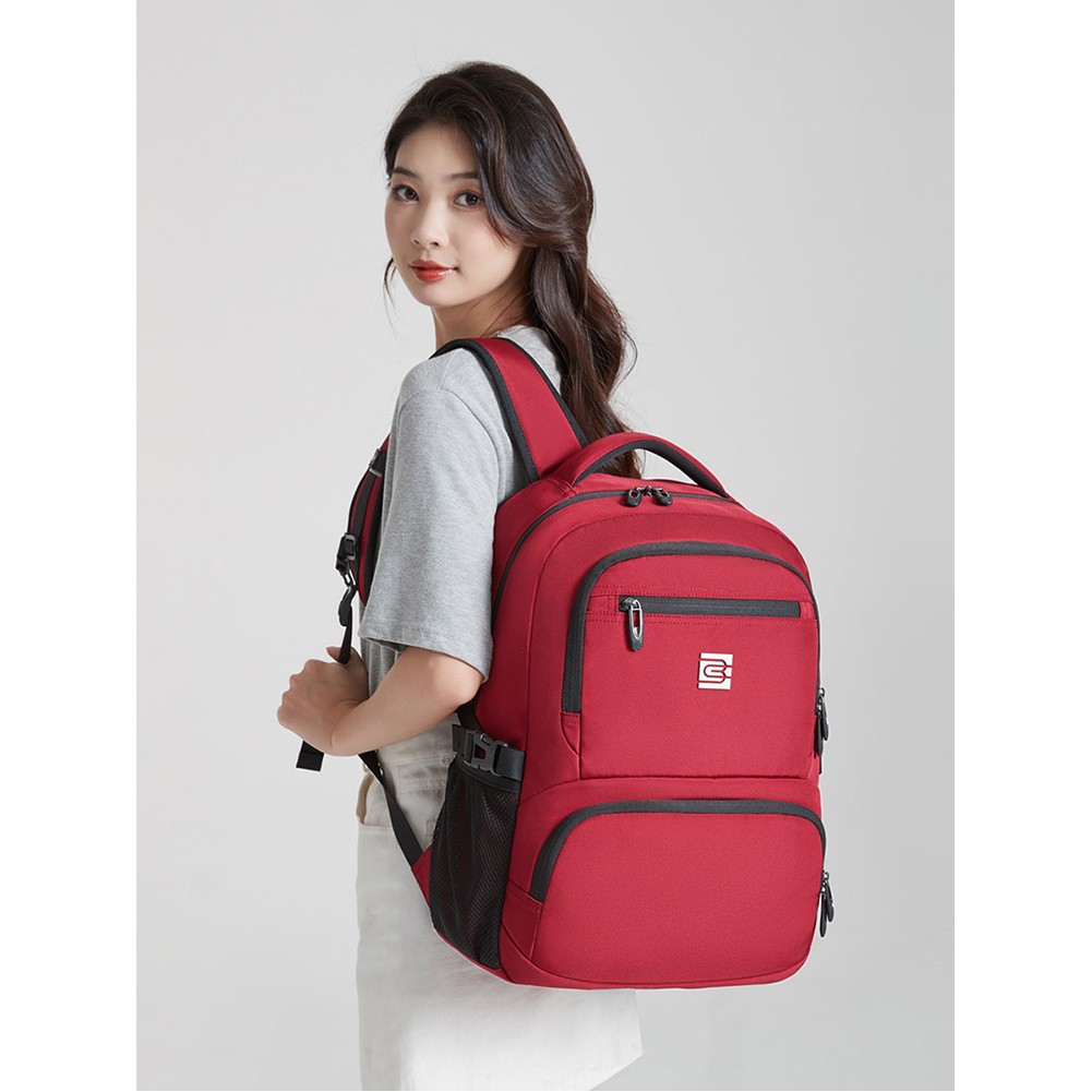 Slim Travel Laptop Backpack w/ USB Charging Port Waterproof College Computer Bag Fits 15.6'' Laptop 1