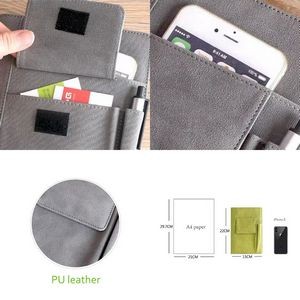 Multi-Pocket Leather Notebook Multi-Pocket Leather Notebook 3
