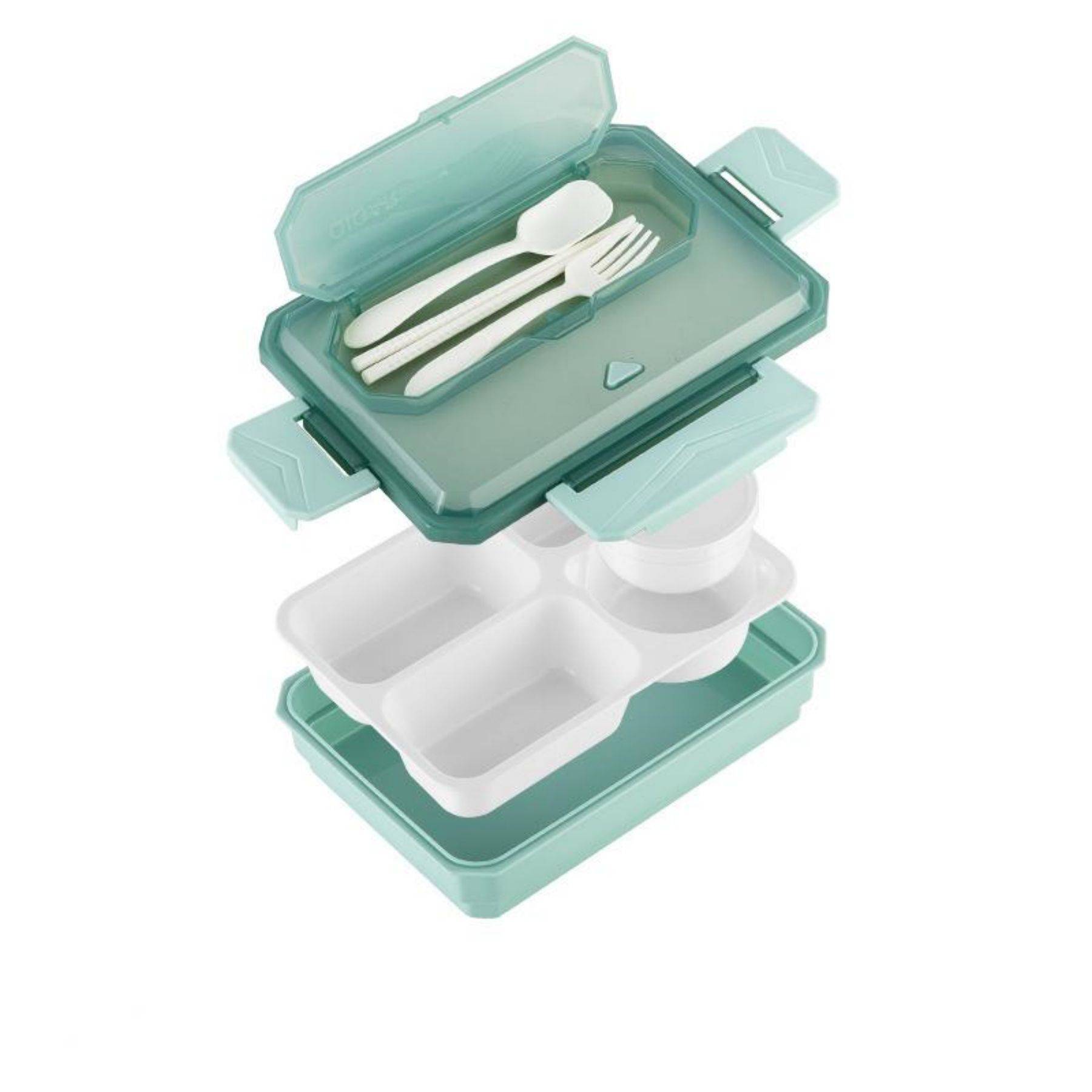 Large Capacity Double Layer Insulated Lunch Box 10