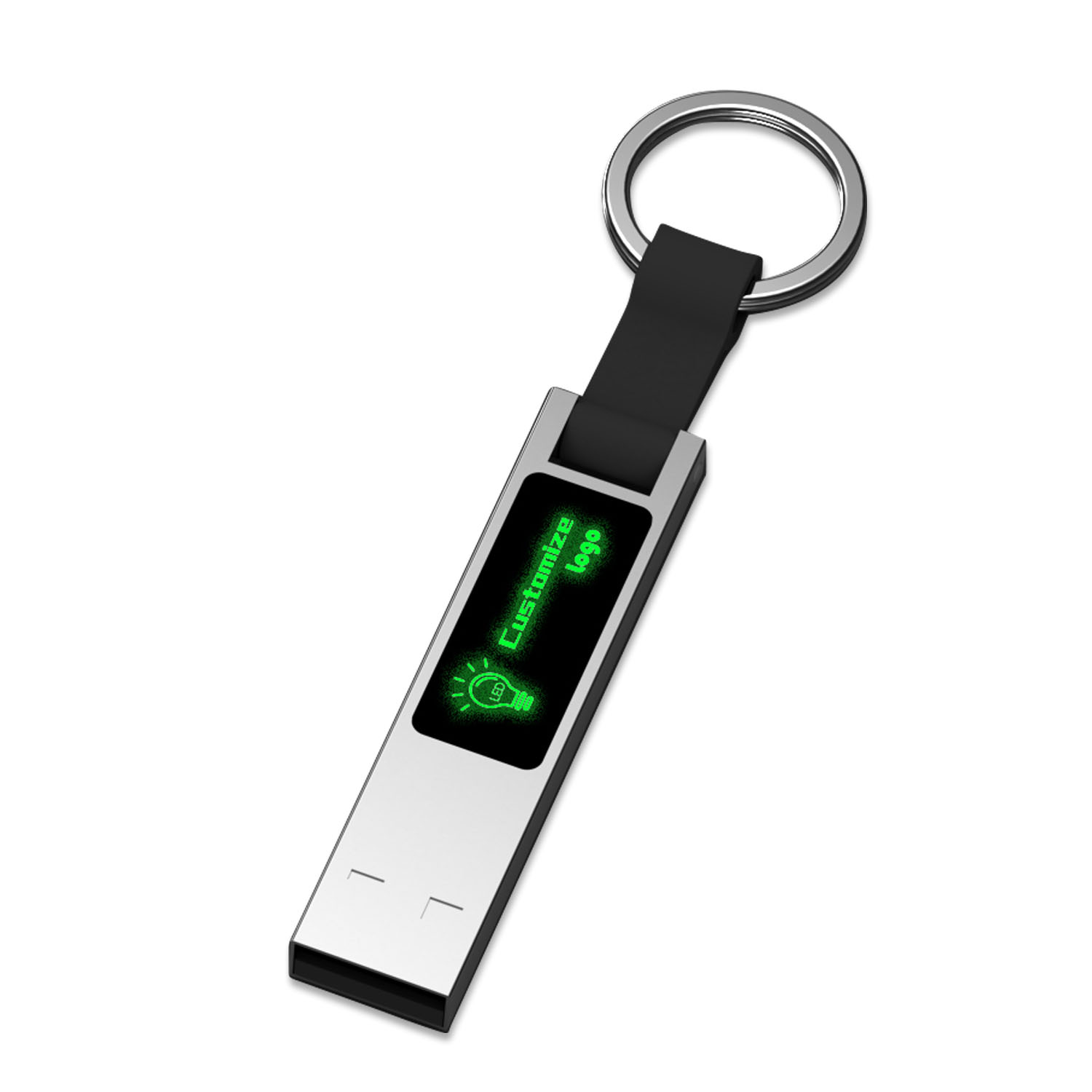 Light Up USB Key Tag 6