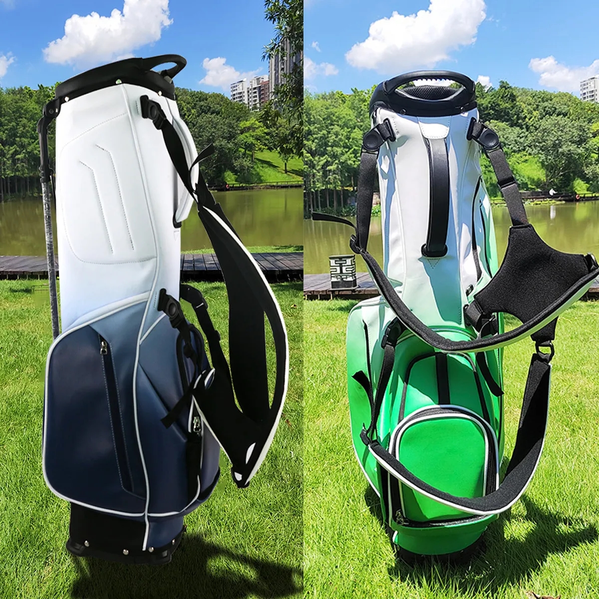 Lightweight Golf Stand Bag With Dual Strap 6