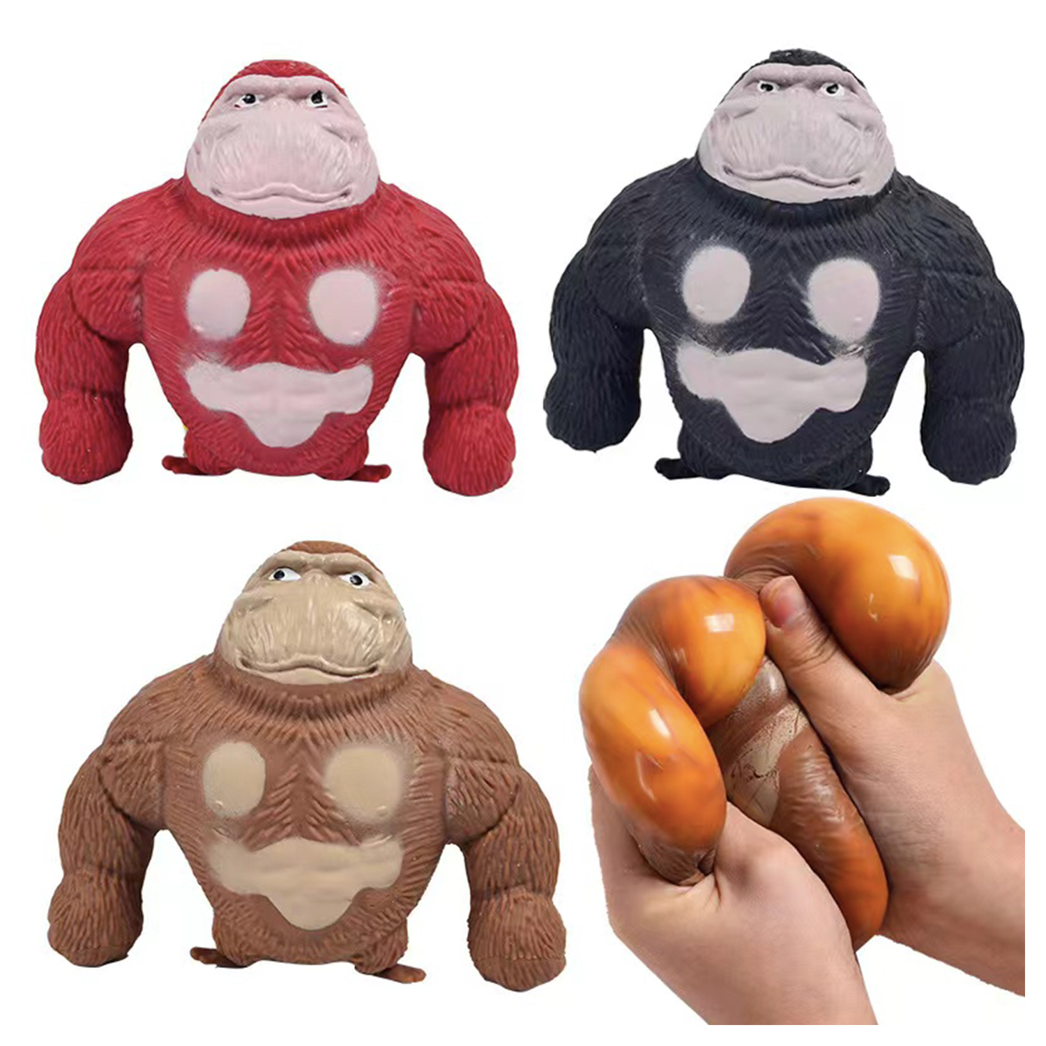 Orangutan Gorilla Stress Toys 2