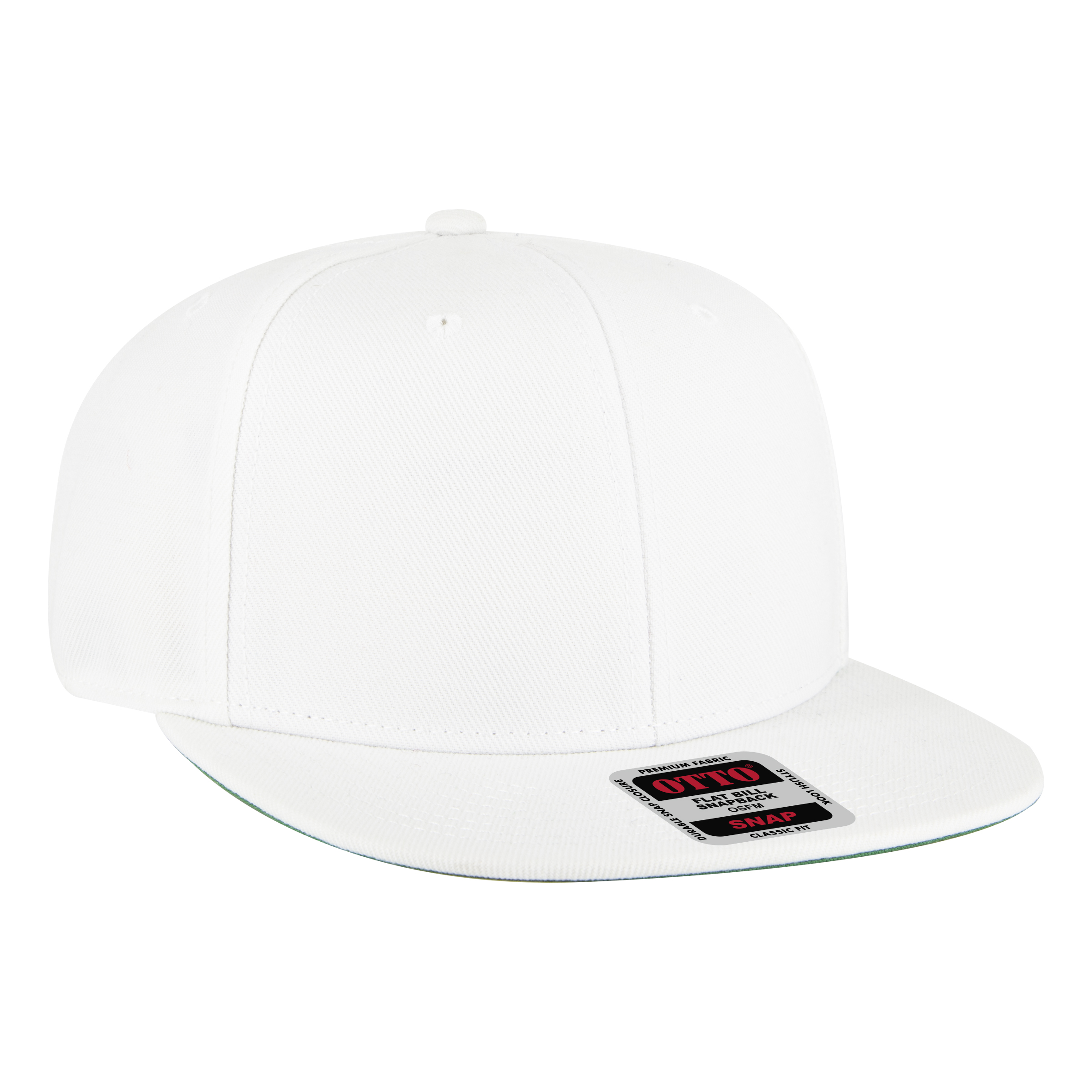 OTTO CAP® OTTO SNAP 6 Panel Pro Style Snapback Hat 37