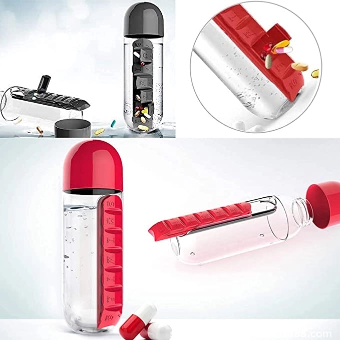 Pill Box Dispensers with Water 2