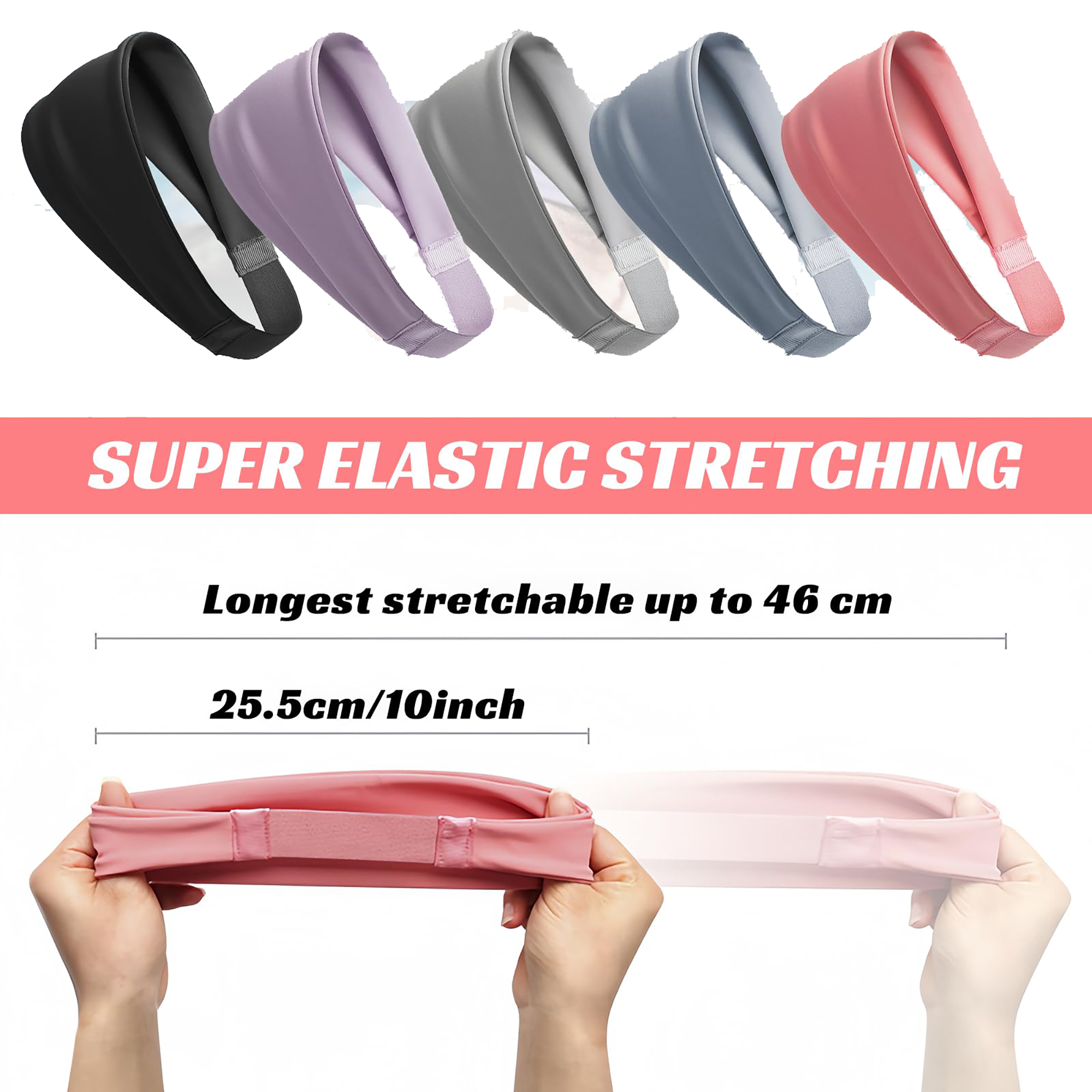 Nylon Sports Headband 3