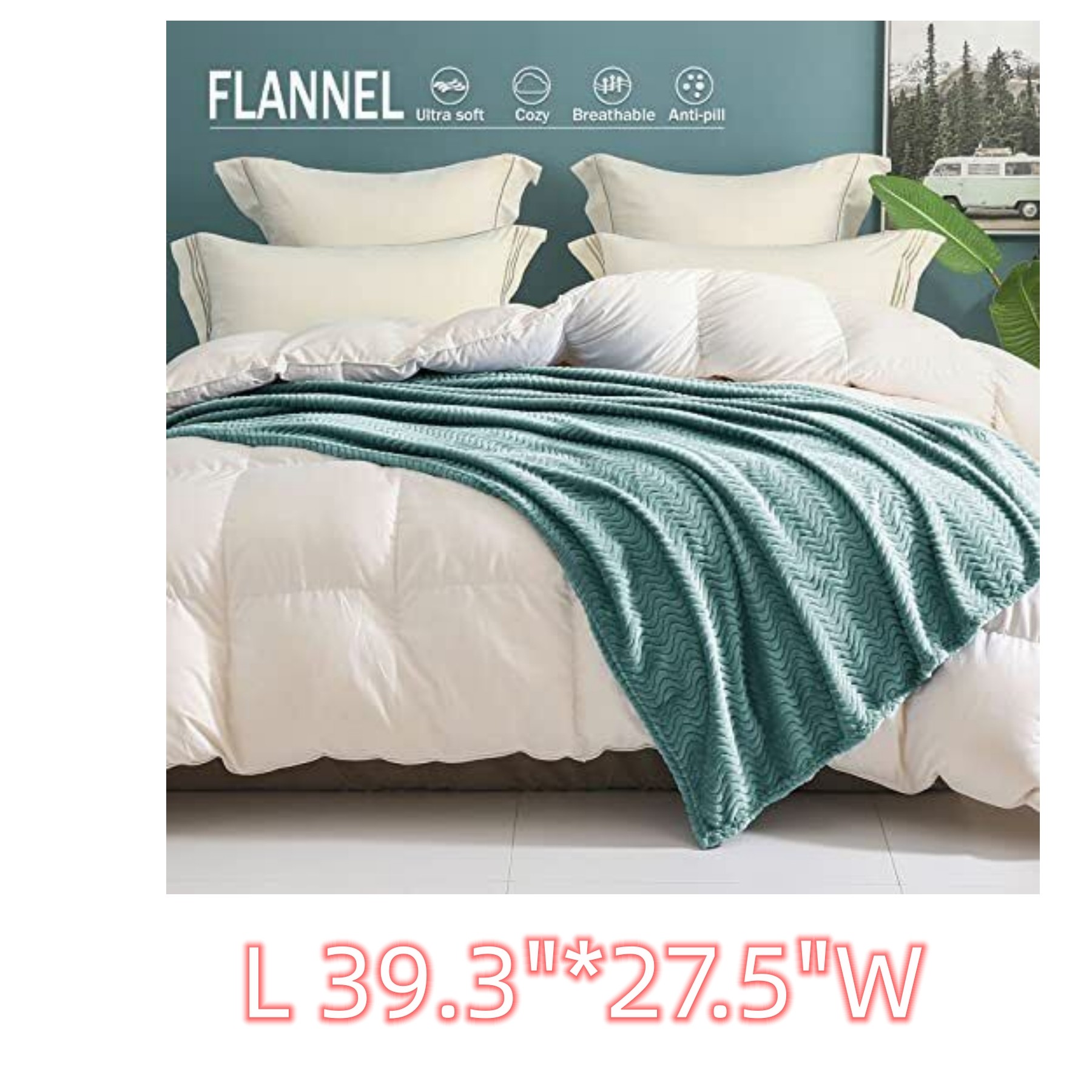 Weave Wave Pattern Blanket 2