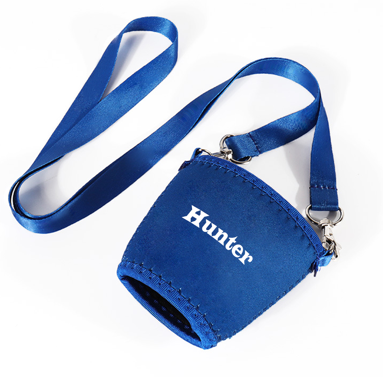 Non-slip Cup Sleeve W/ Heat Transfer Lanyard 2