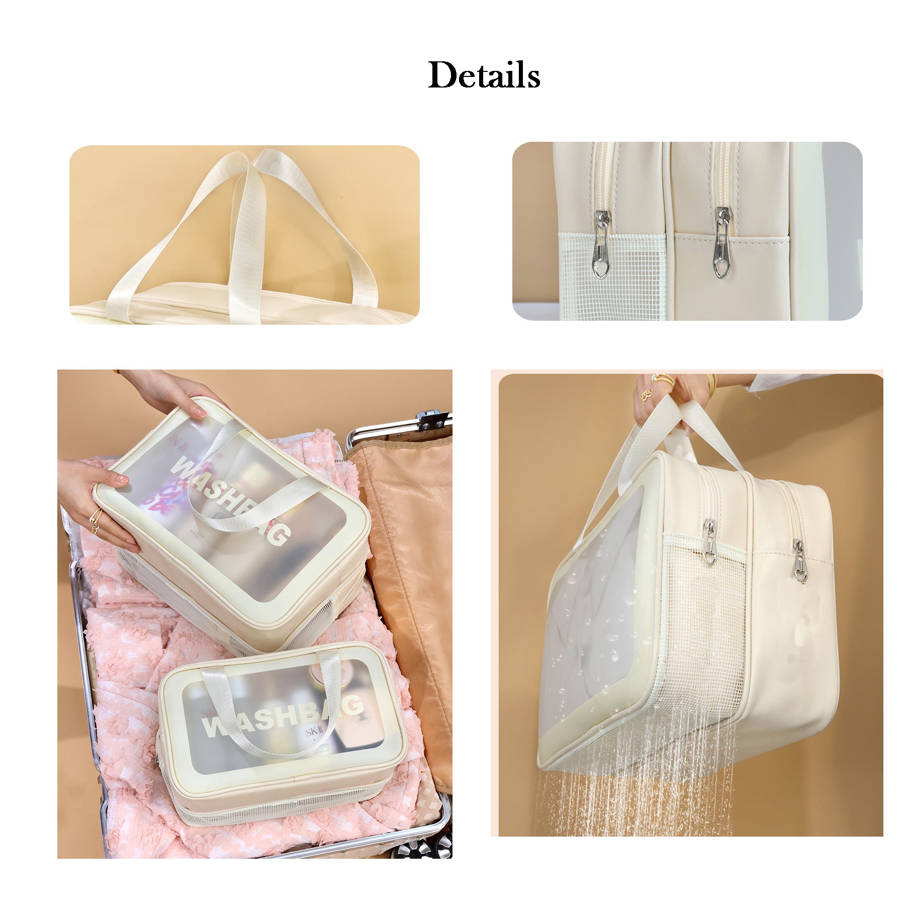 Dry Wet Separation Wash Bag 2