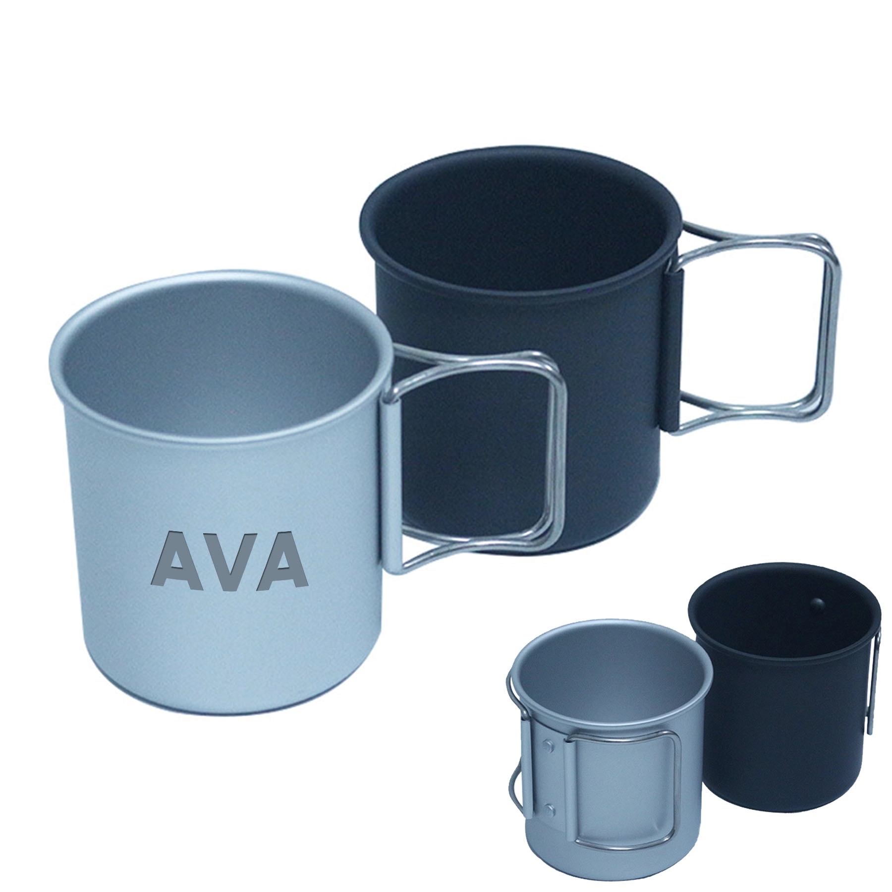 10 oz Outdoor Foldable Aluminum Alloy Cup 1