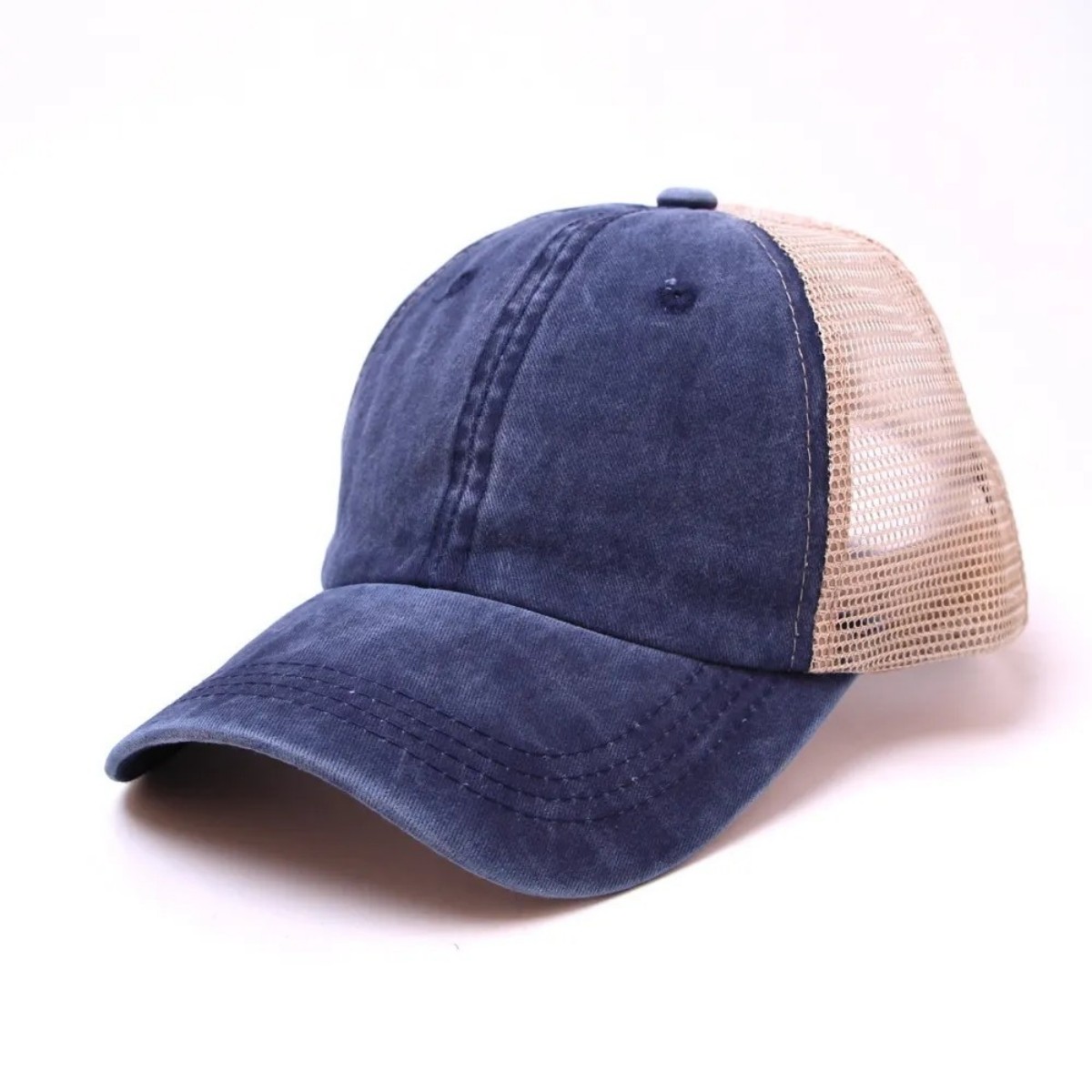Breathable Baseball Cap with Embroidered Front 3