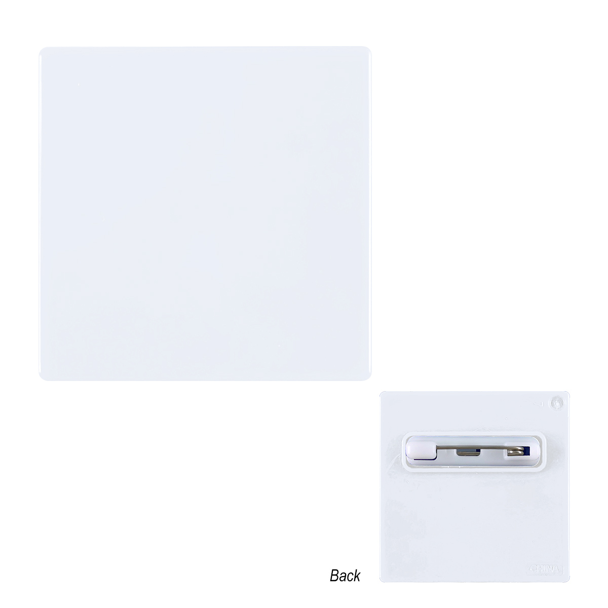 Square Button Pin 7