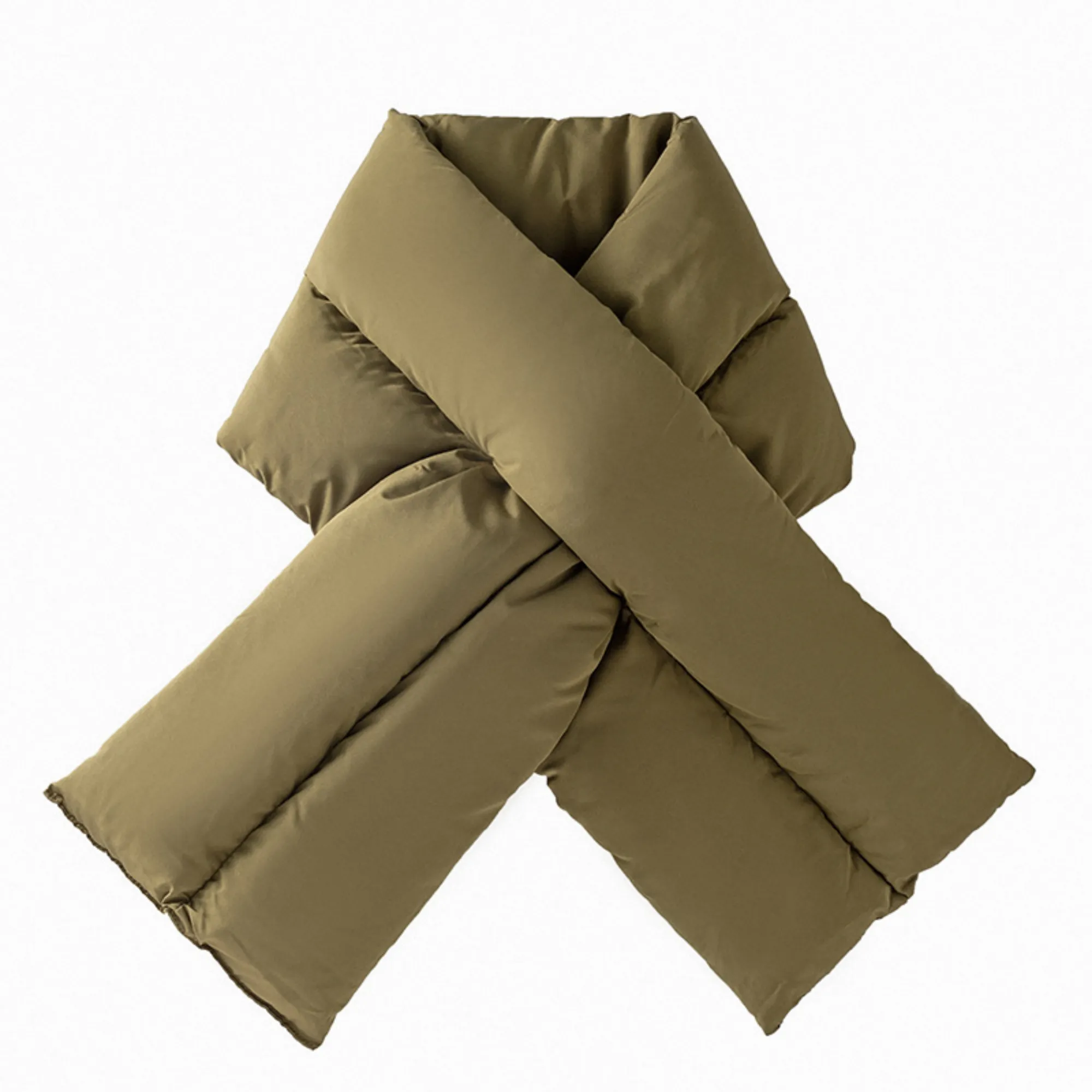 Double Check Feather Silk Cotton Scarf 5