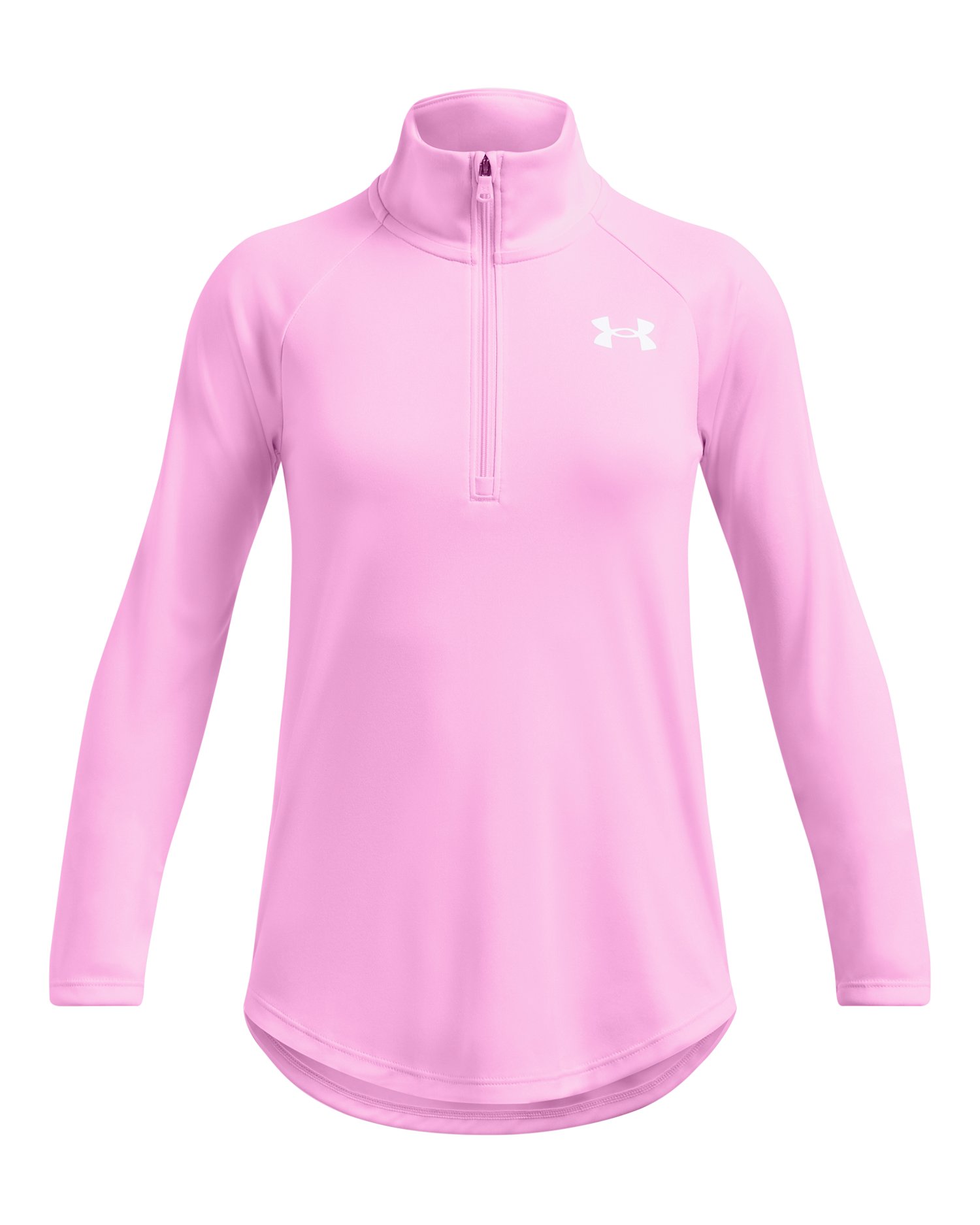 UA Tech Graphic Girls'  Zip 8