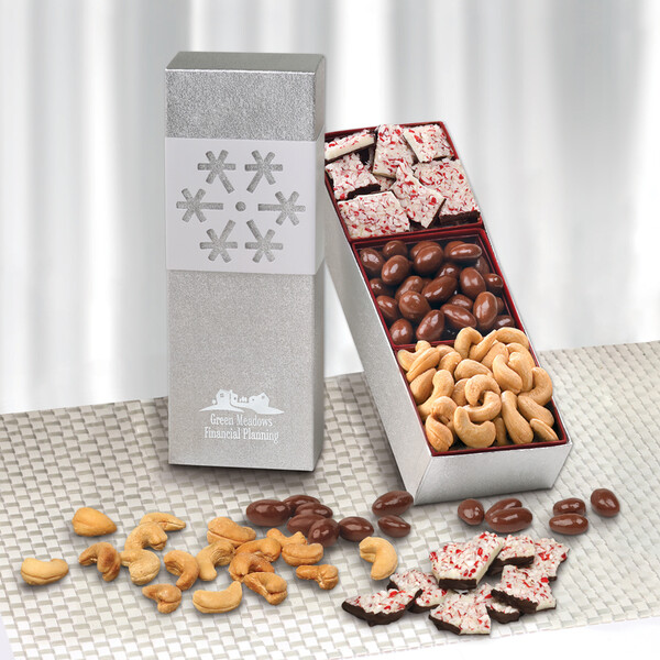 Silver Snowflake Trio