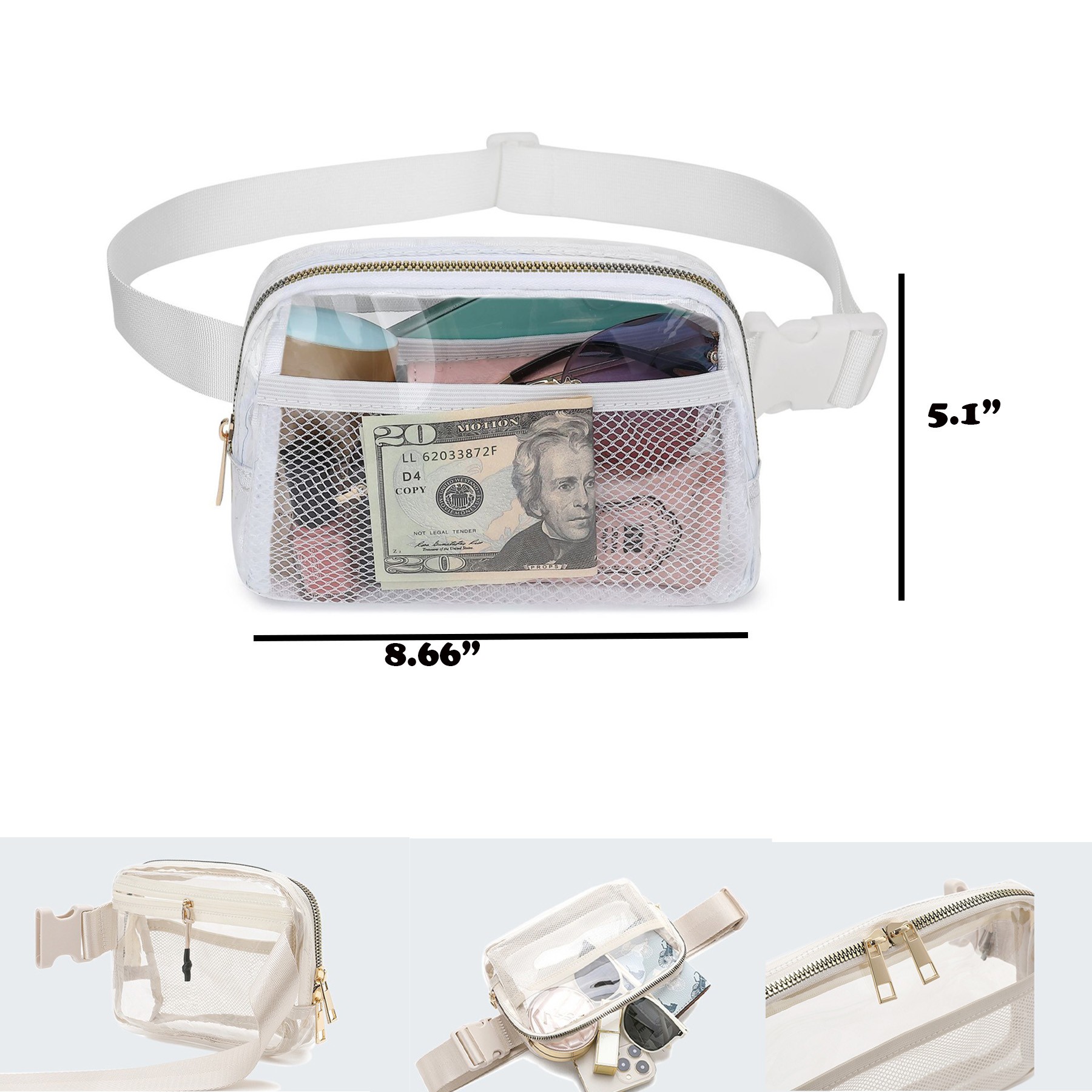 Transparent Fanny Pack 2
