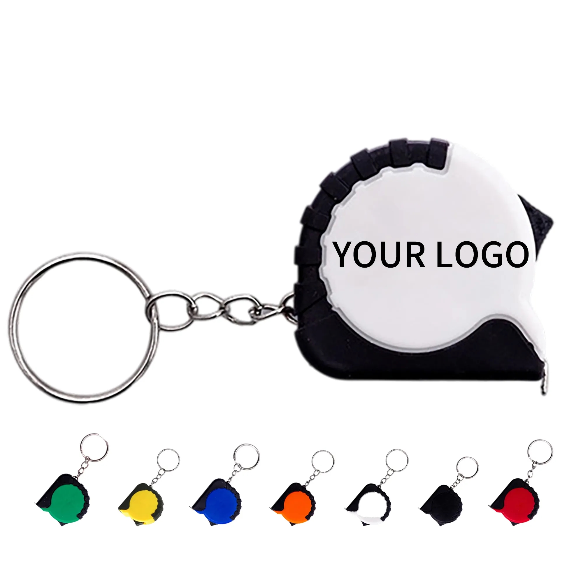 Steel Ruler Keychain 1.58 Inch with 39 Inch Tape 14