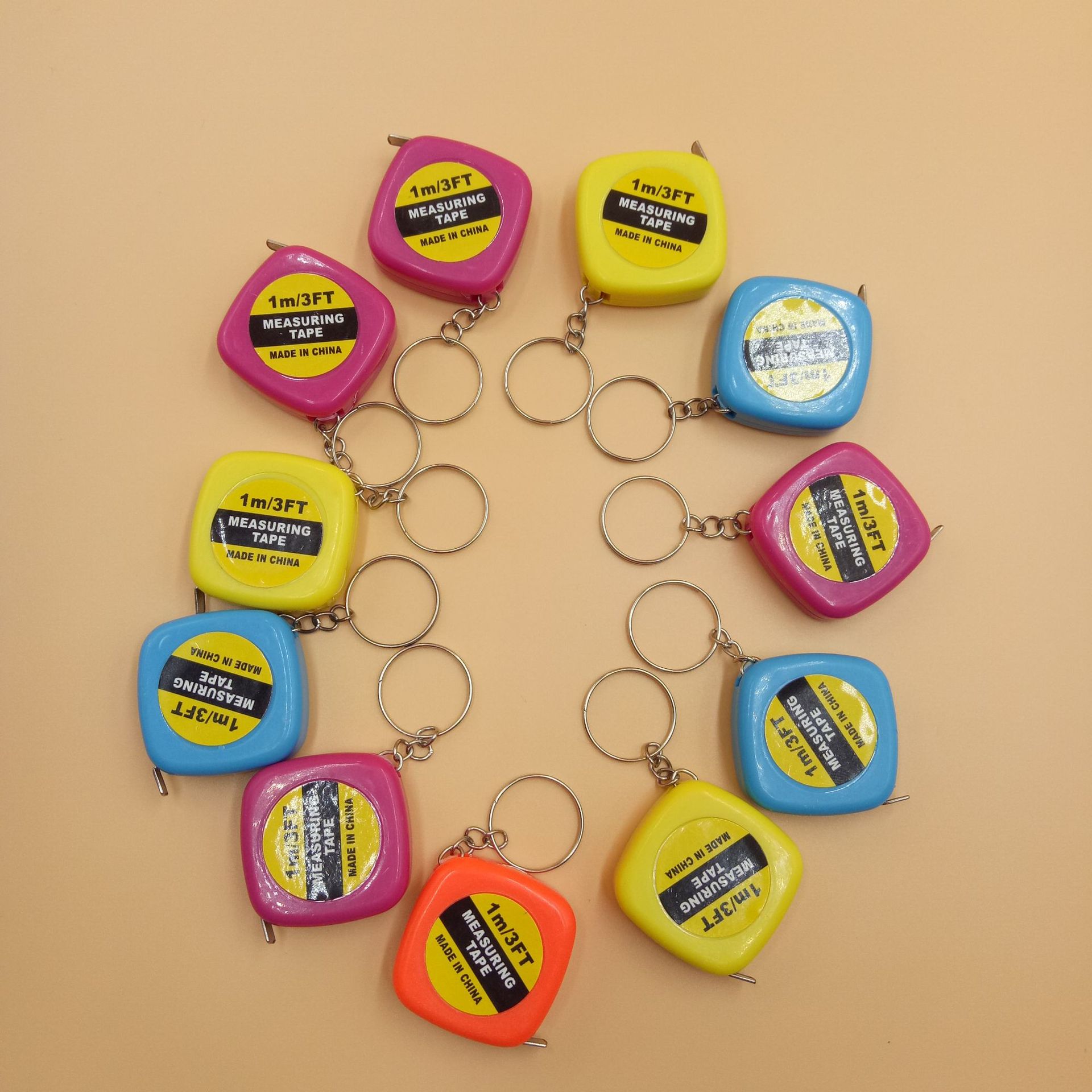 40 Inch Mini Tape Measure Keychain 6