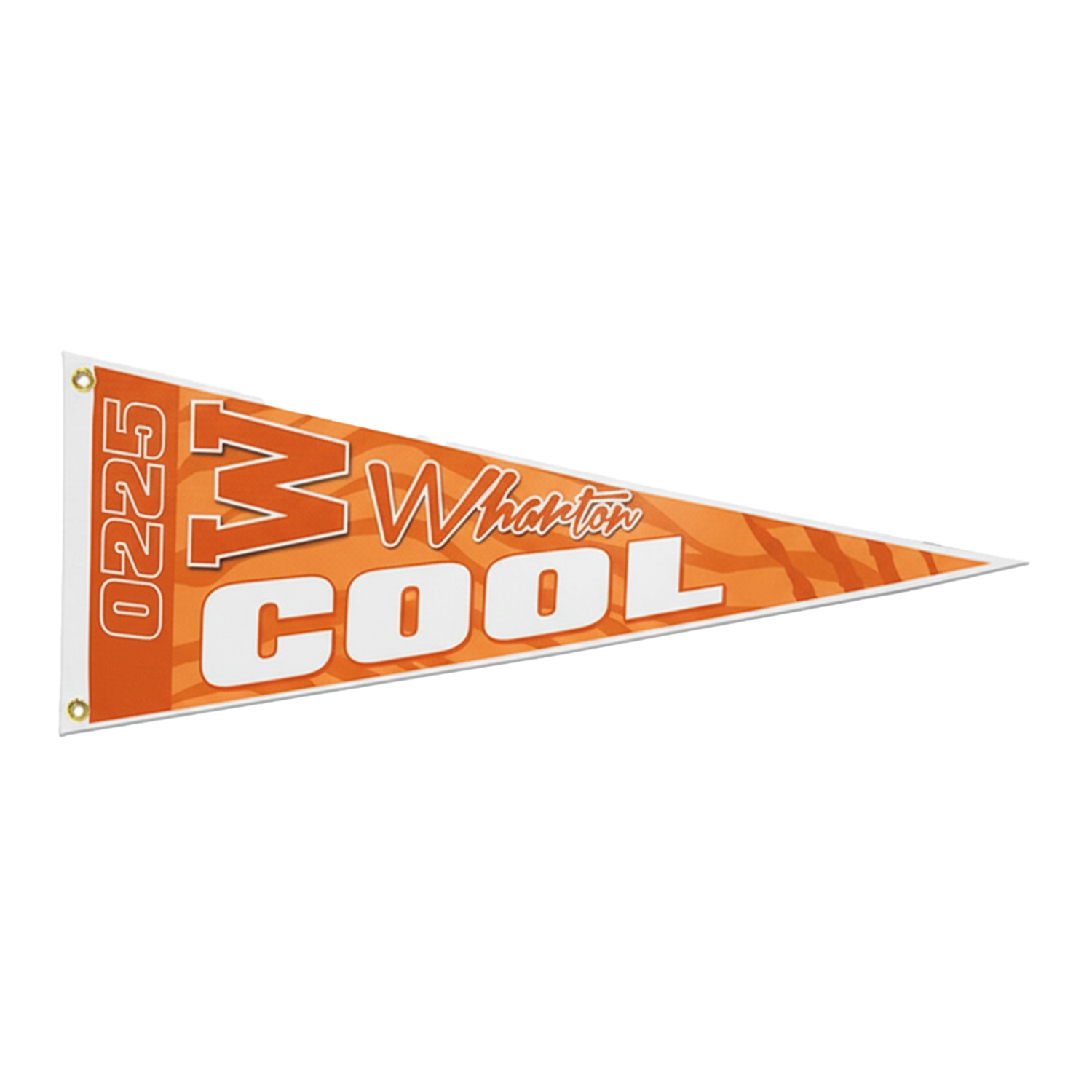 30"x12" Horizontal Sublimation Pennant Banner 1
