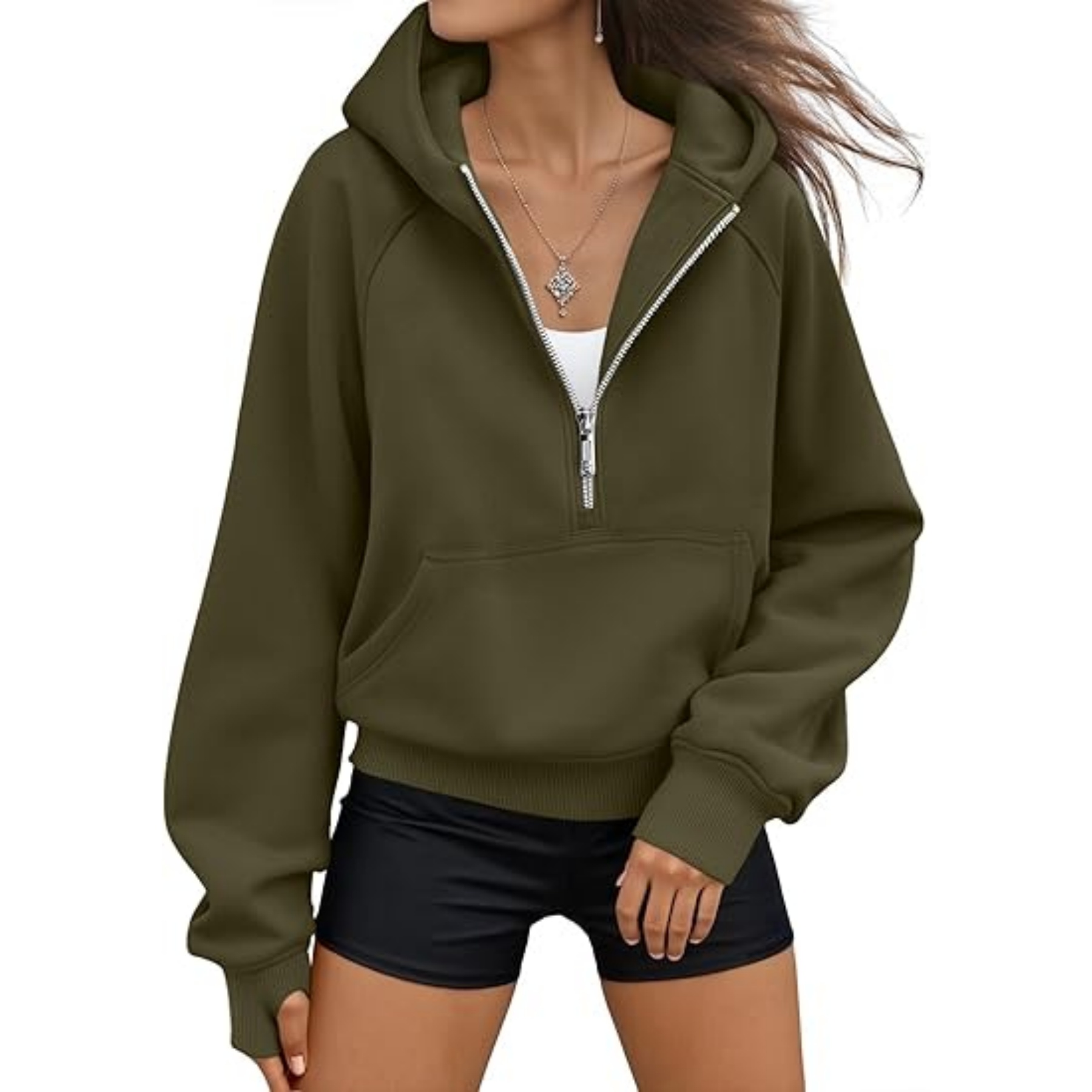 Womens Fleece Hoodie 10