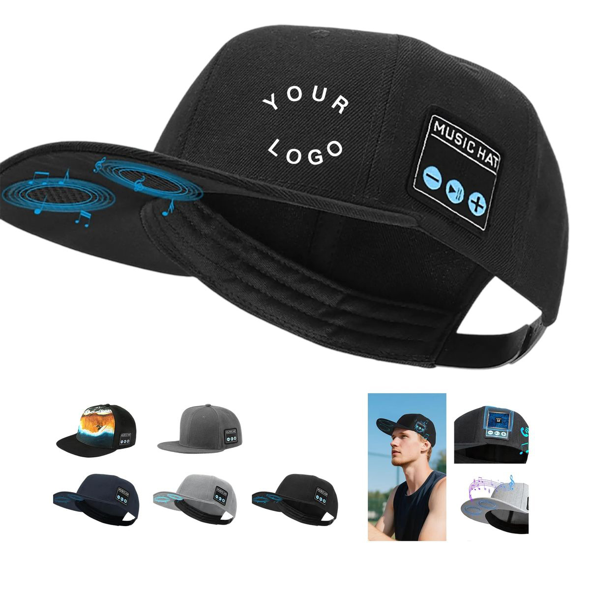 Wireless Music Baseball Cap 8