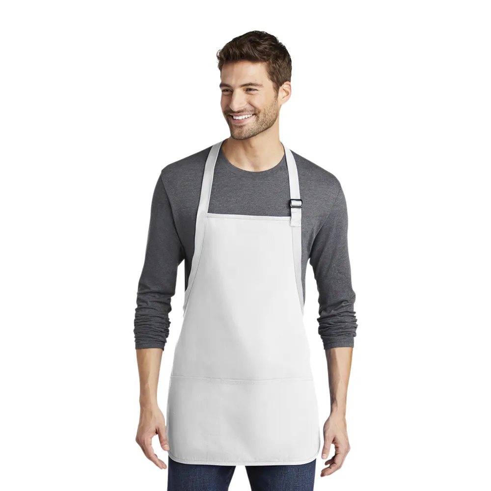 Port Authority Medium-Length Apron with Pouch Pockets 4
