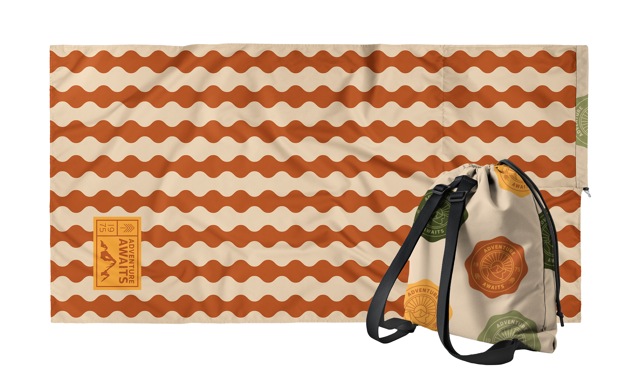 Sand-Free Towel Backpack 1