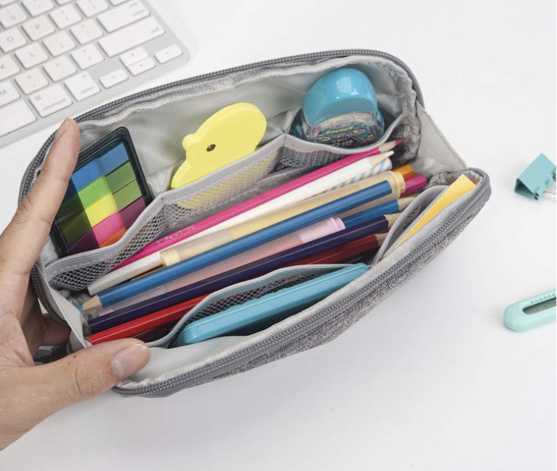 Opening Pencil Pen Case with Triangular Design 3