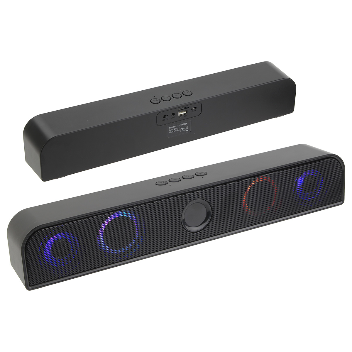Rhyme Light Up Stereo Speaker Bar 9