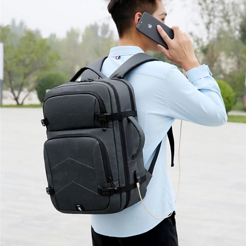 Business Travel Laptop Backpacks with USB Charging Port 11