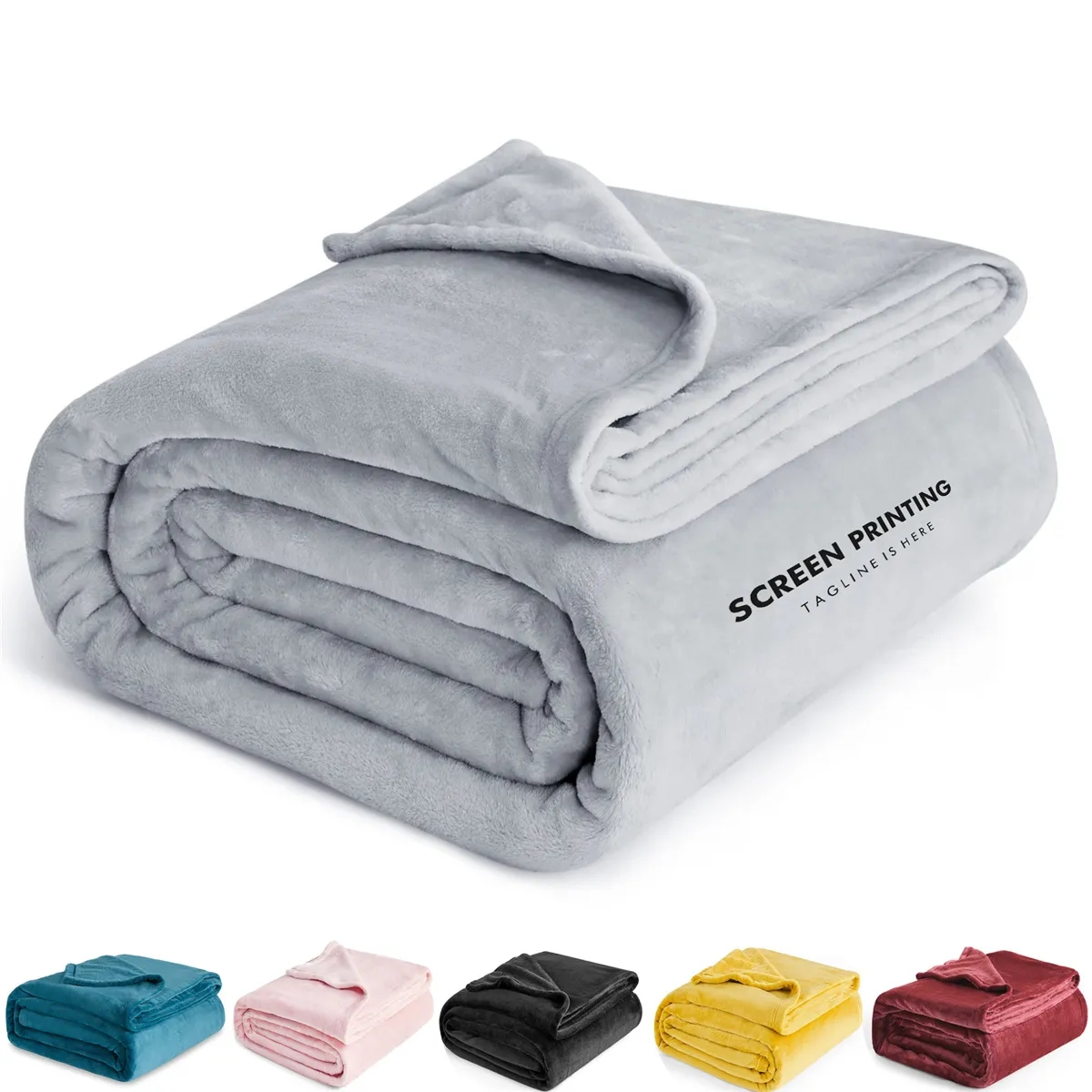 Soft Lightweight Microfiber Flannel Blankets 6