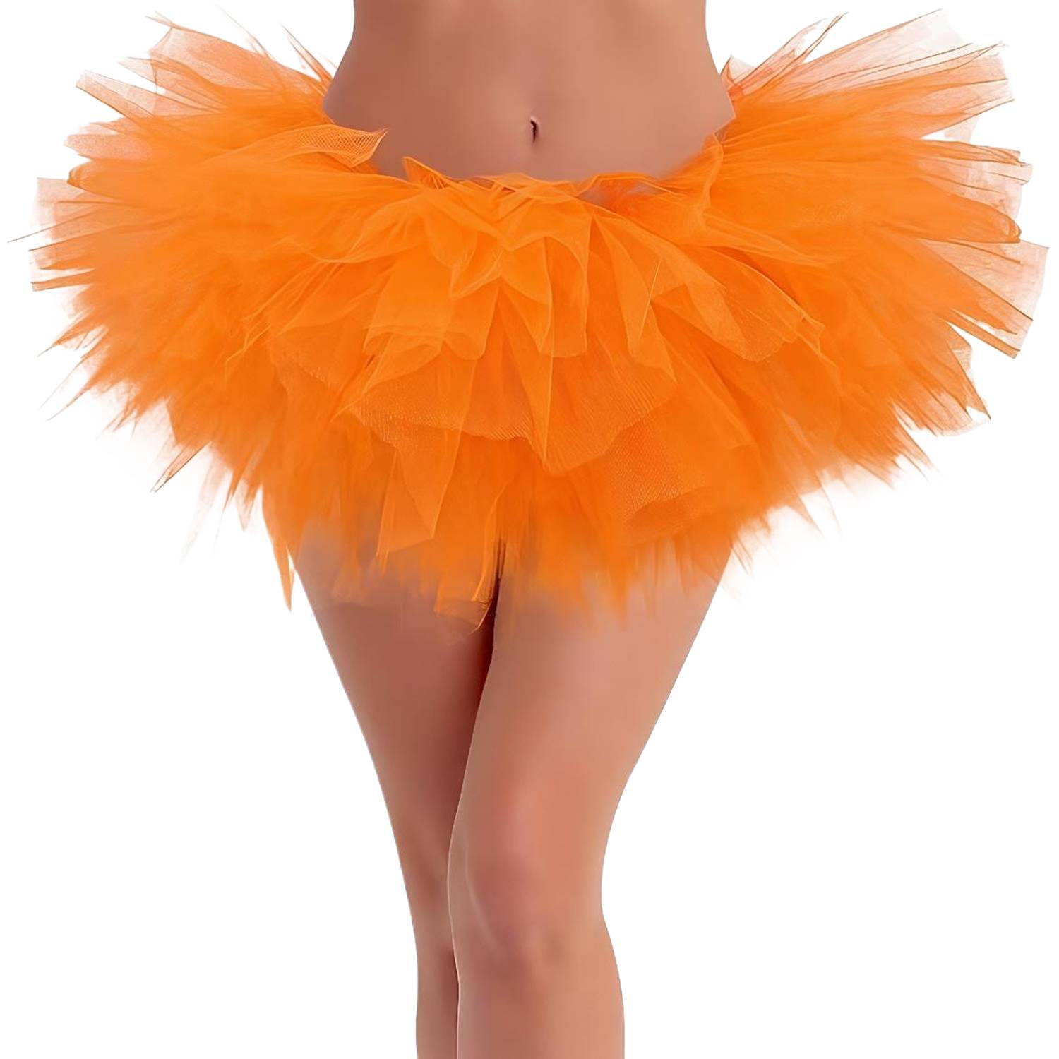 Fluffy Layered Tulle Ballet Dance Skirt 7