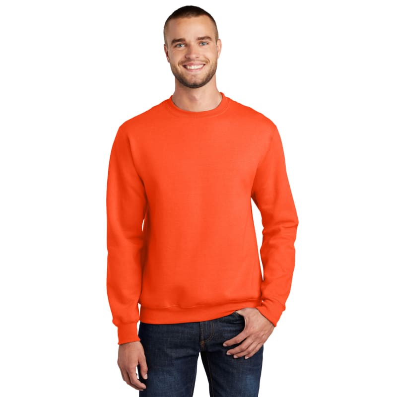 Port & Company Essential Fleece Crewneck Sweatshirt., custom hoodie or sweatshirt with logo imprint 49