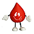 Droplet Stress Reliever Figurine, custom stress ball with logo imprint 10